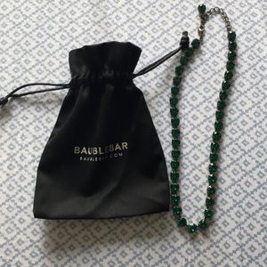 Emerald Green Jewel Fashion Statement Necklace